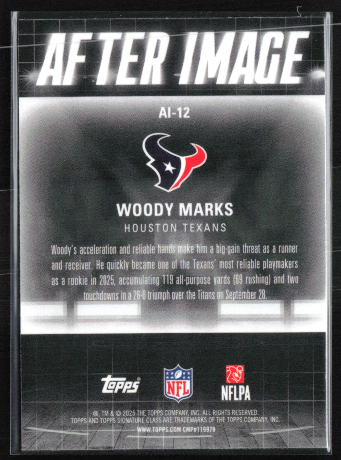 Woody Marks RC After Image
