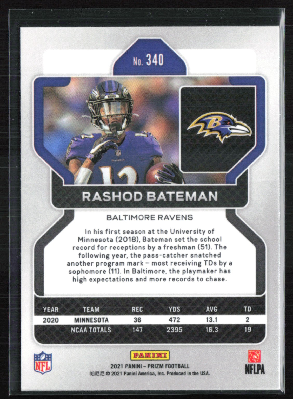 Rashod Bateman RC