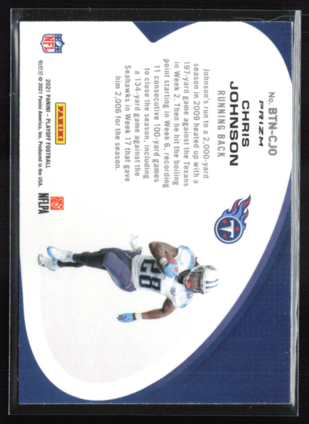 Chris Johnson Blue