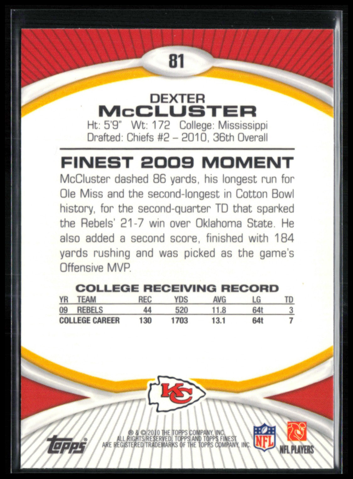 Dexter McCluster RC