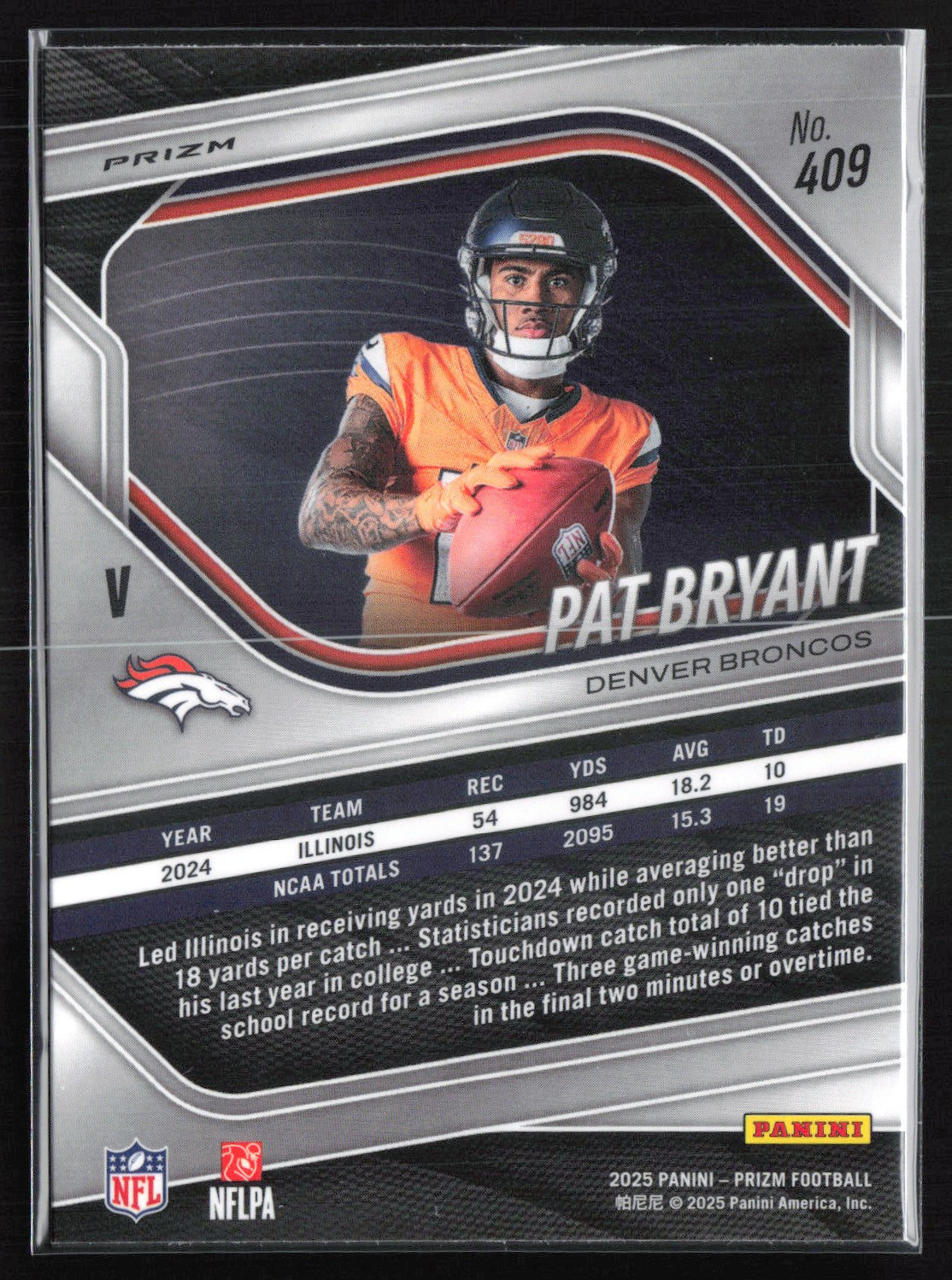 Pat Bryant RC Silver Variation