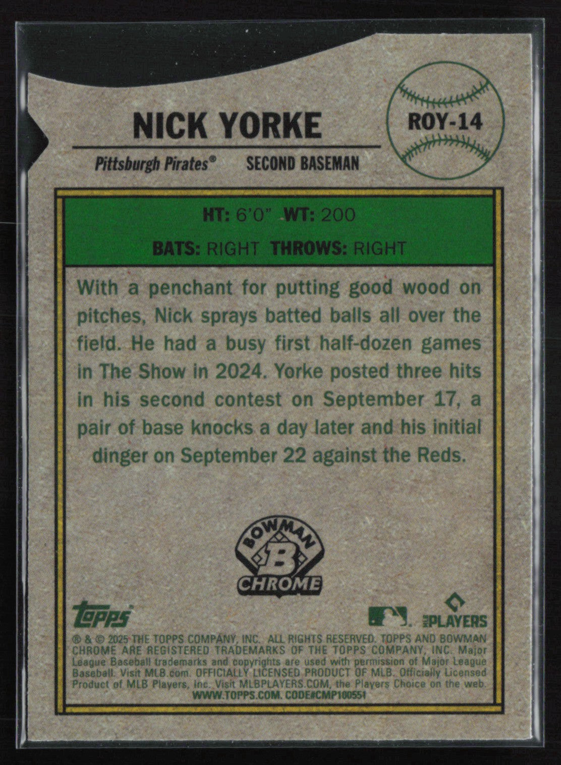 Nick Yorke RC Die-Cut