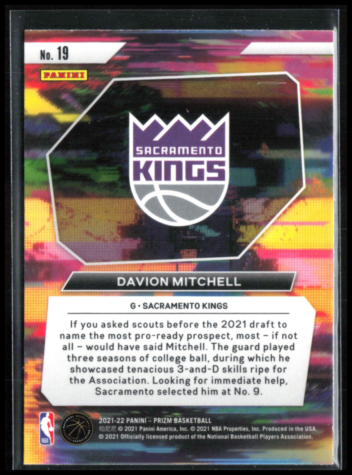 Davion Mitchell RC