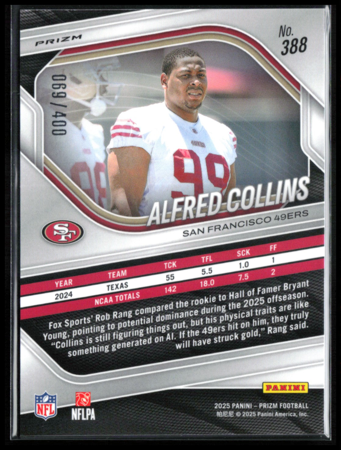 Alfred Collins RC Pandora /400