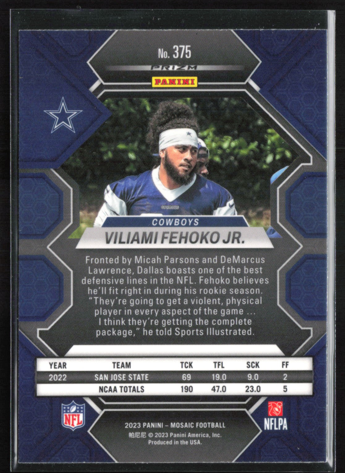 Viliami Fehoko Jr. RC Green