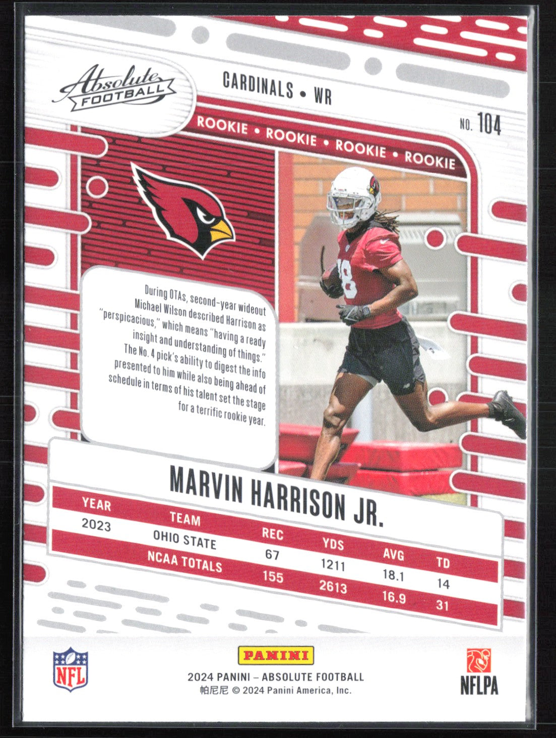 Marvin Harrison Jr. RC