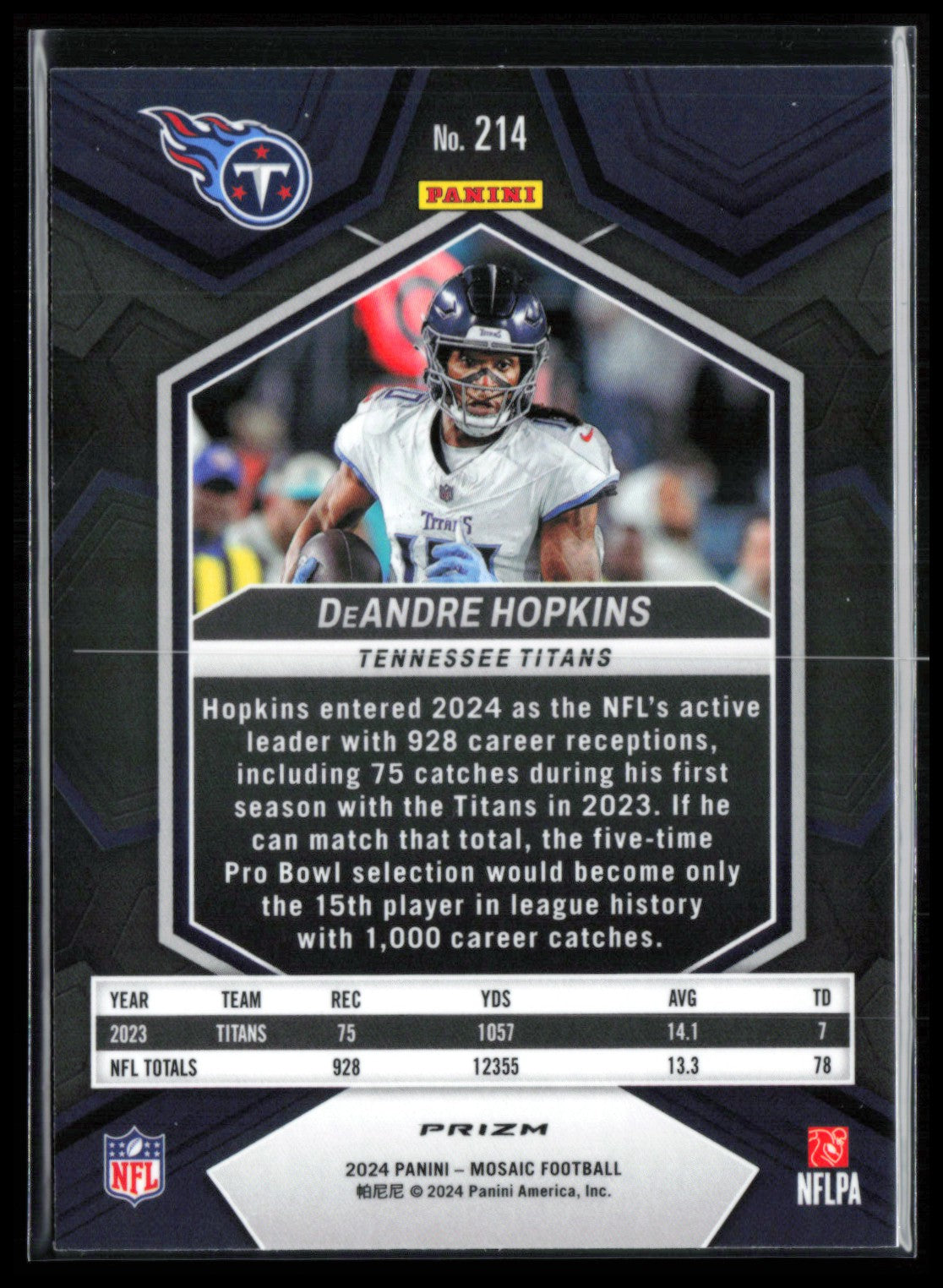 DeAndre Hopkins Pink Camo