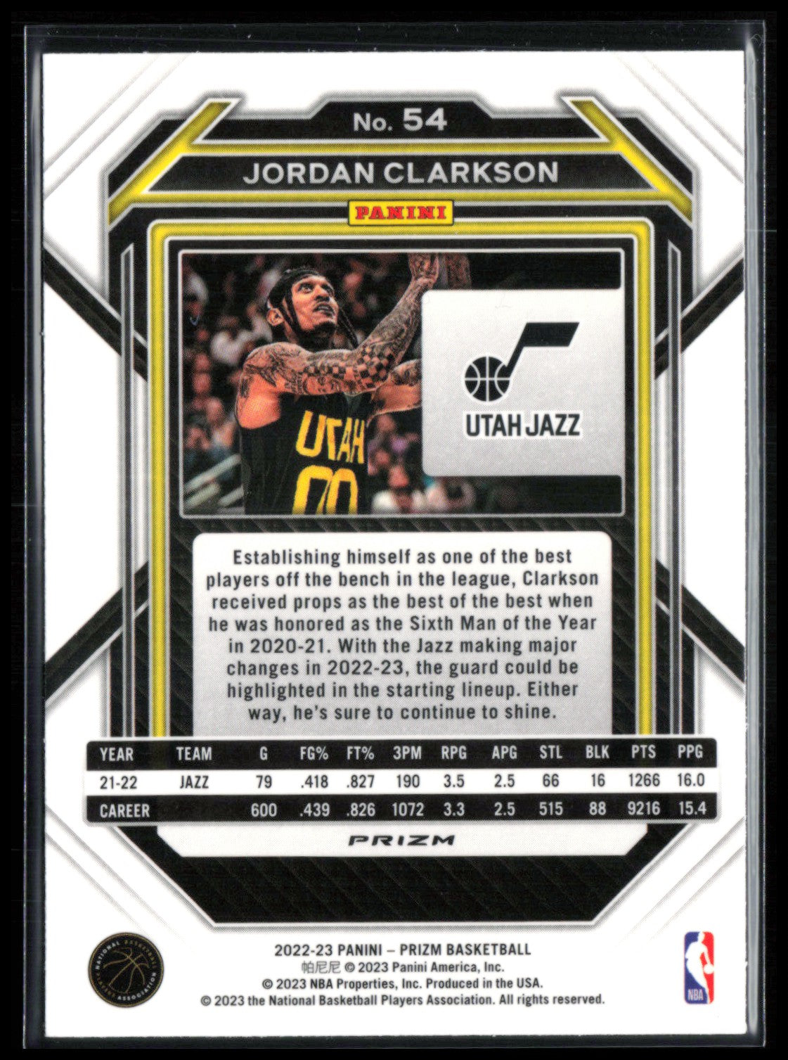 Jordan Clarkson Blue Wave