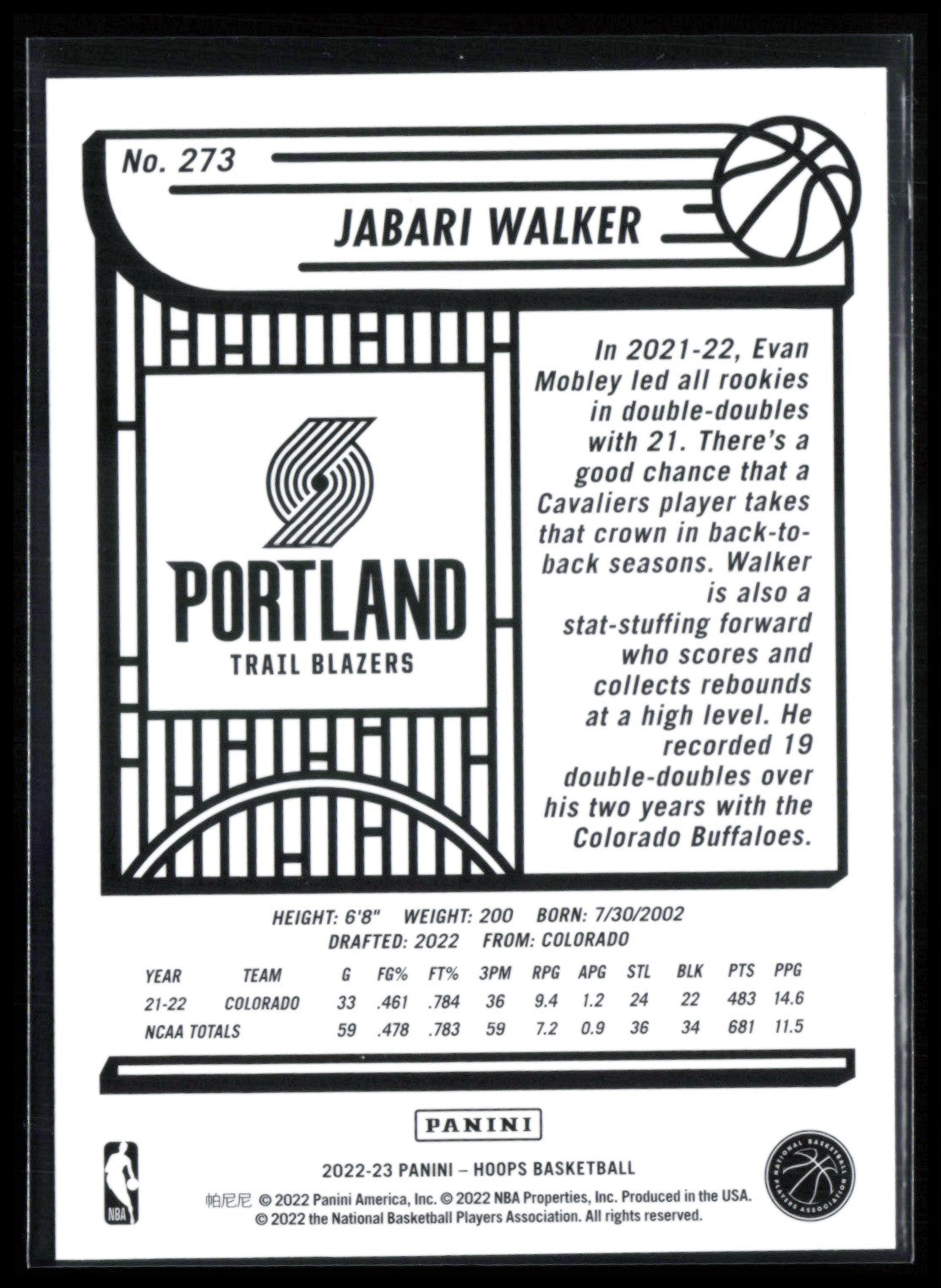Jabari Walker RC