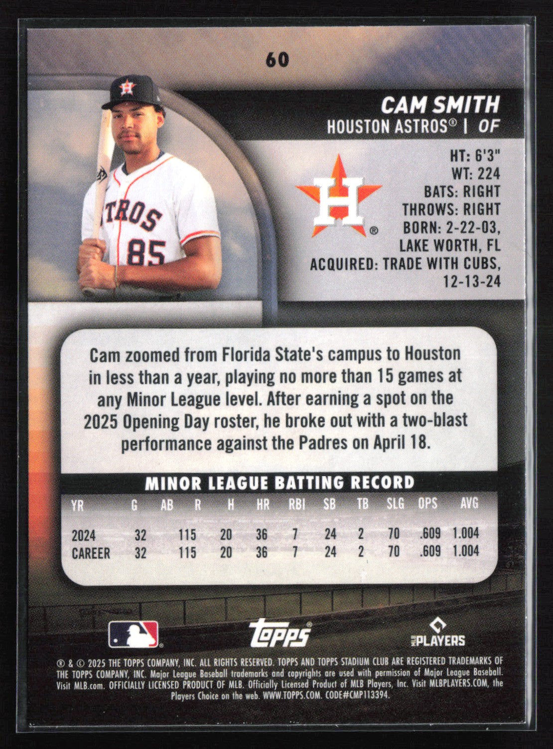 Cam Smith RC