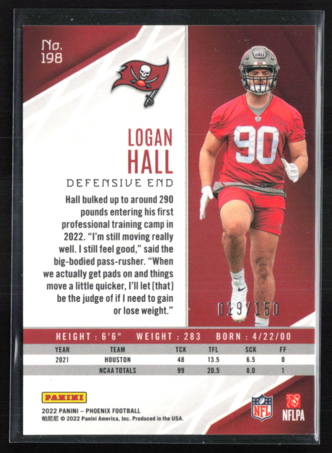Logan Hall RC Red Lazer /150