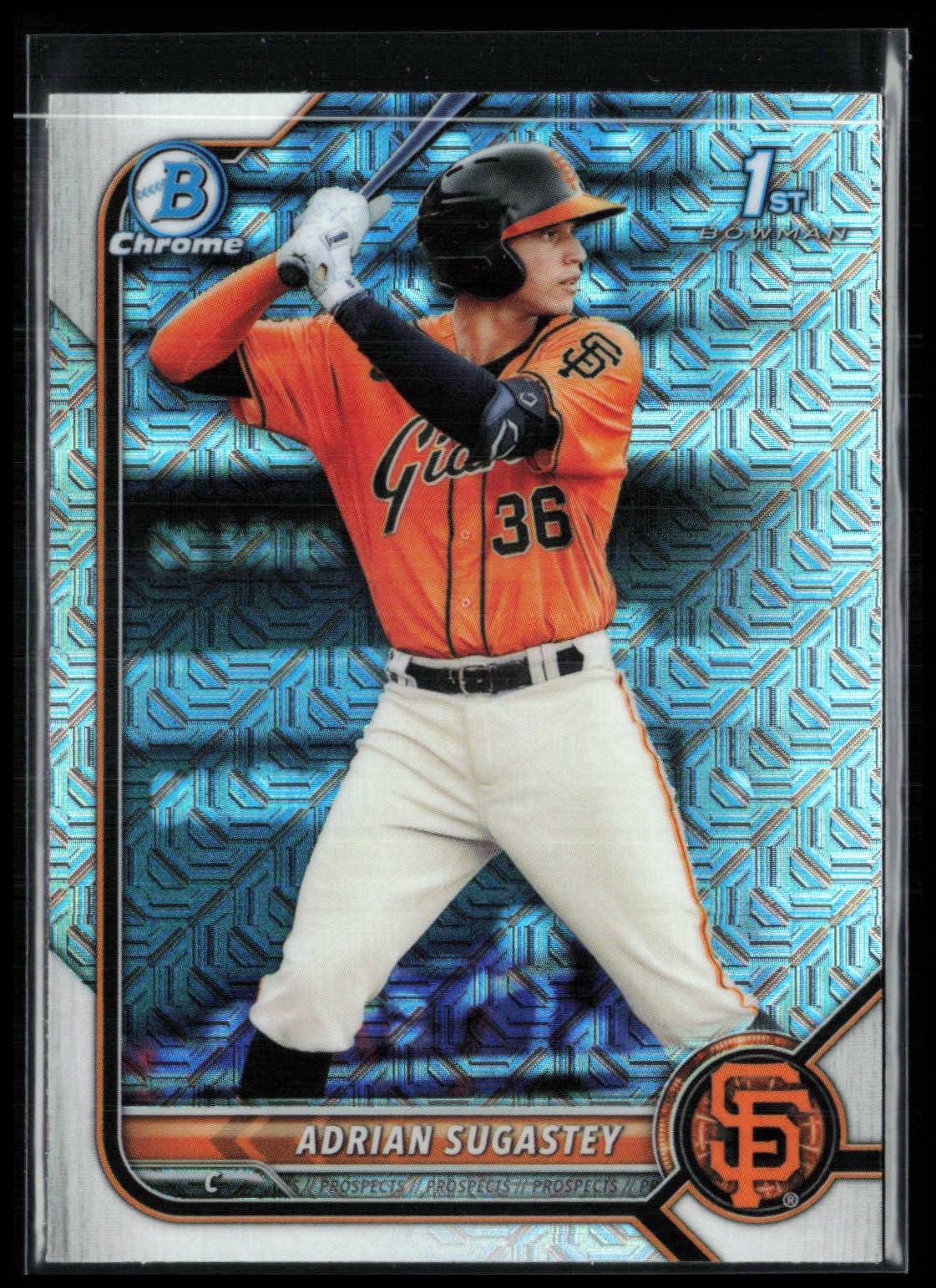 Adrian Sugastey 1st Bowman Mojo