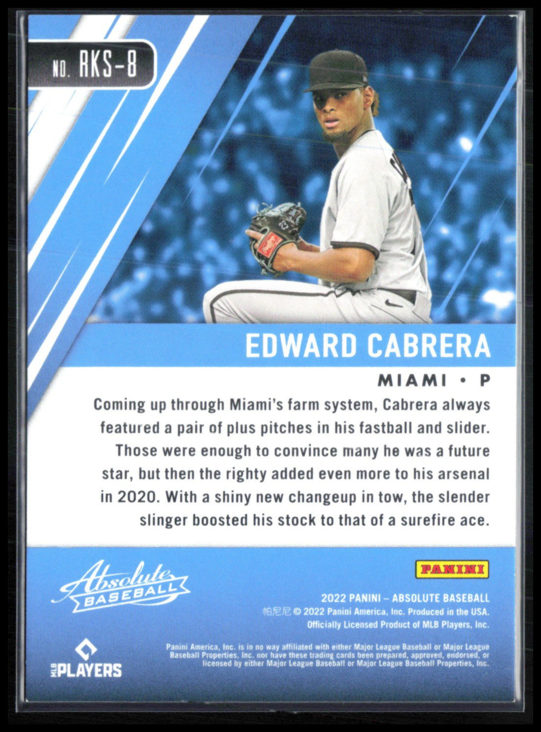 Edward Cabrera RC /999