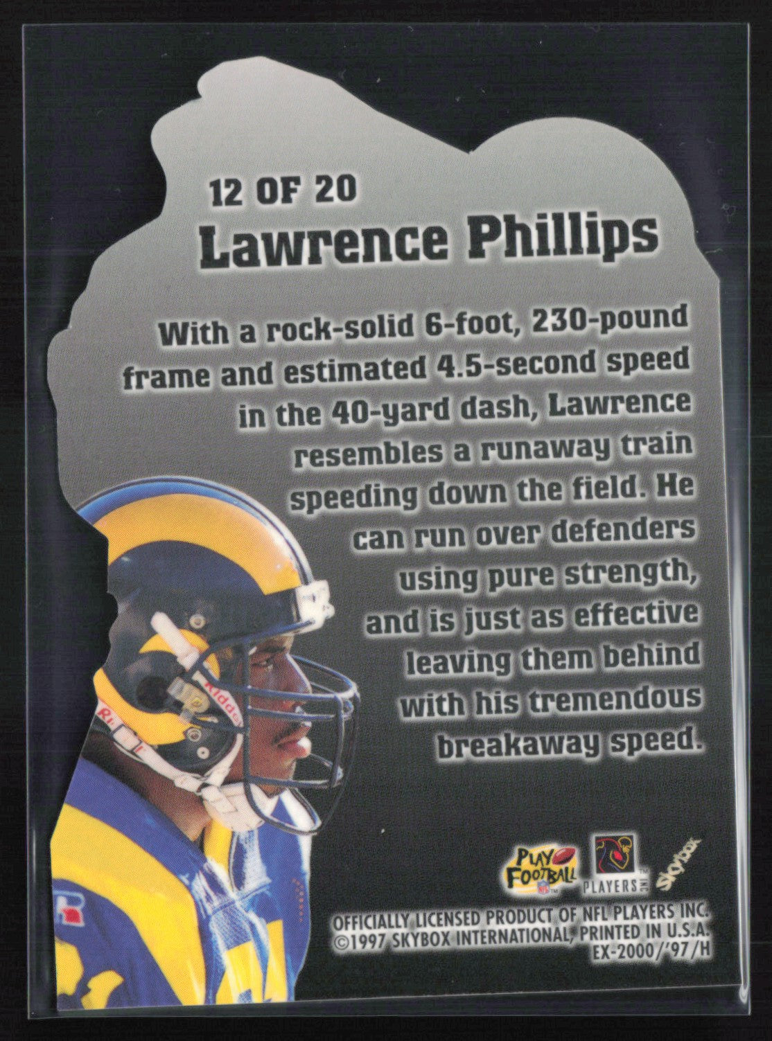 Lawrence Phillips Die-Cut