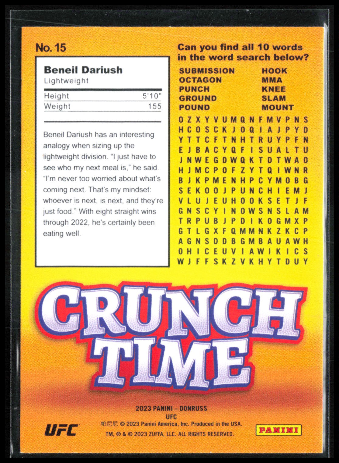 Beneil Dariush Crunch Time