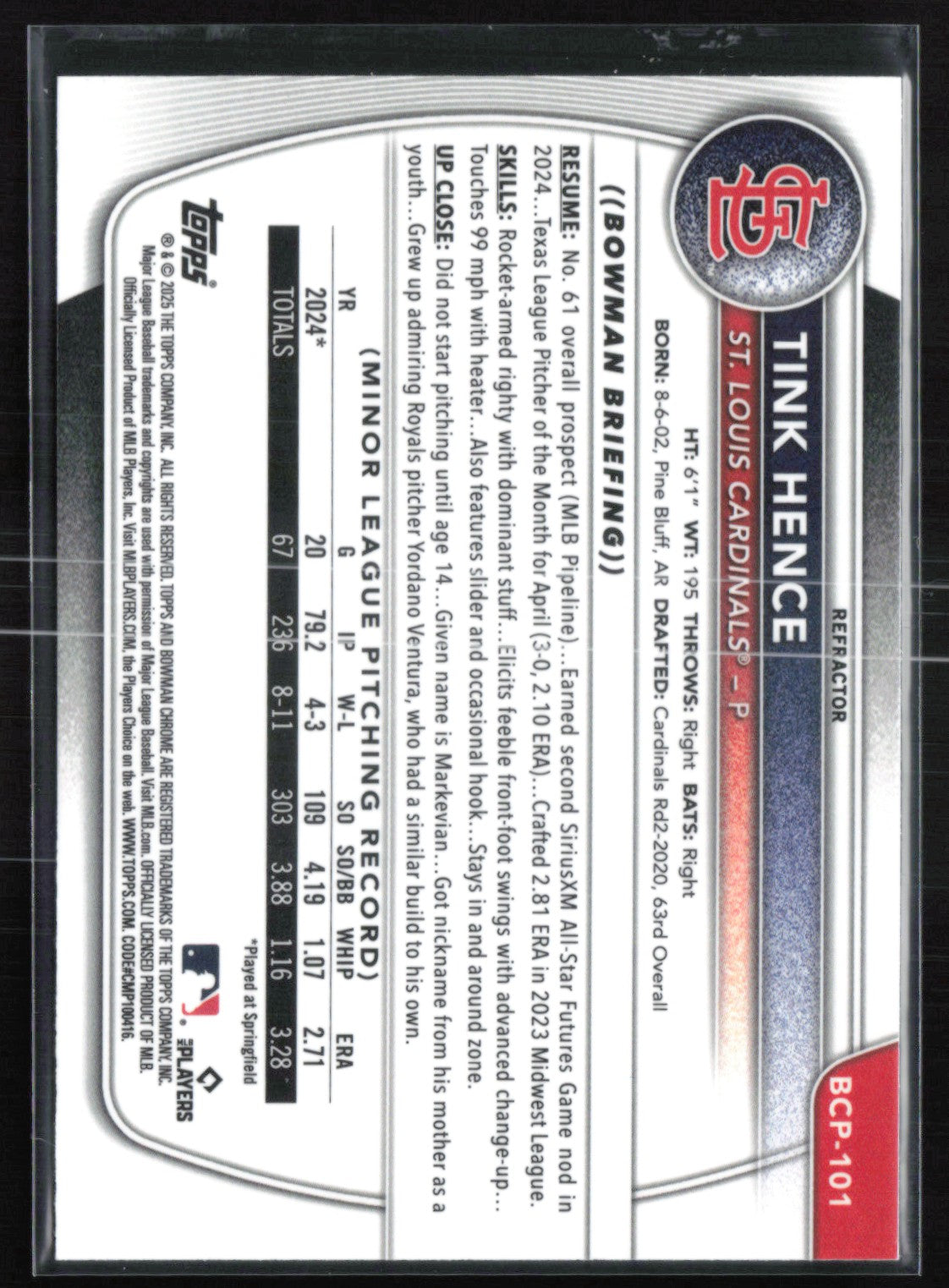 Tink Hence Refractor /499