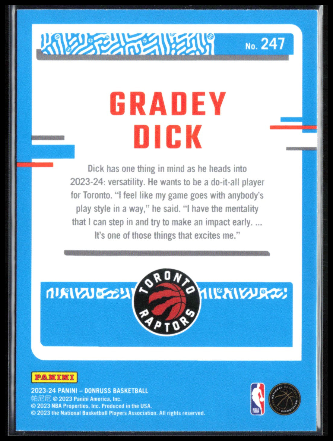 Gradey Dick RC Green Laser