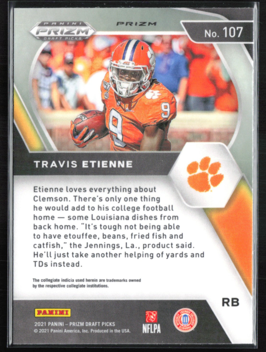 Travis Etienne Jr. RC Purple Shock