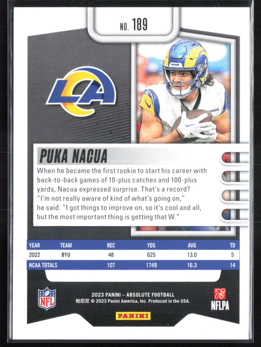 Puka Nacua RC