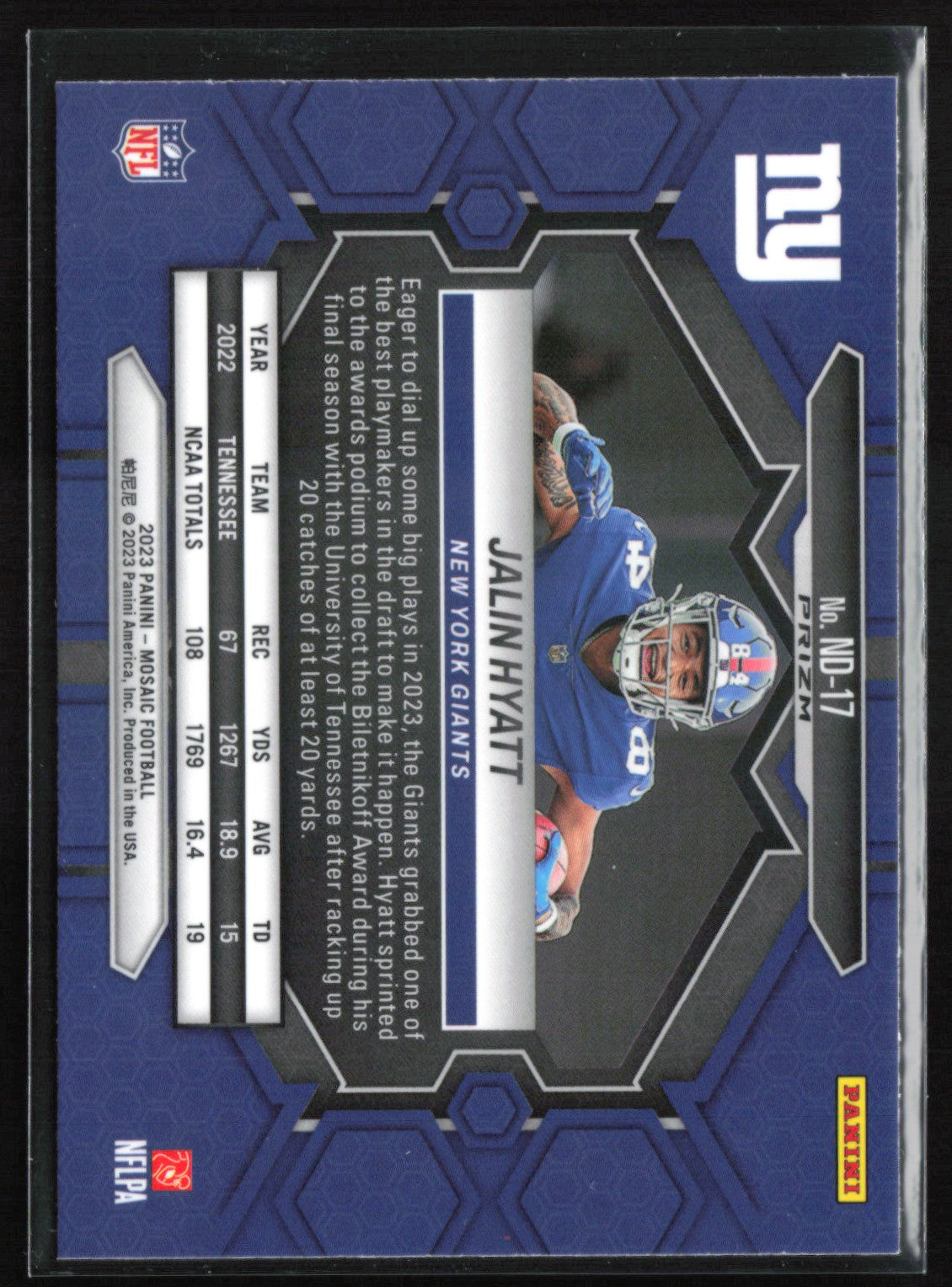 Jalin Hyatt RC Green Mosaic