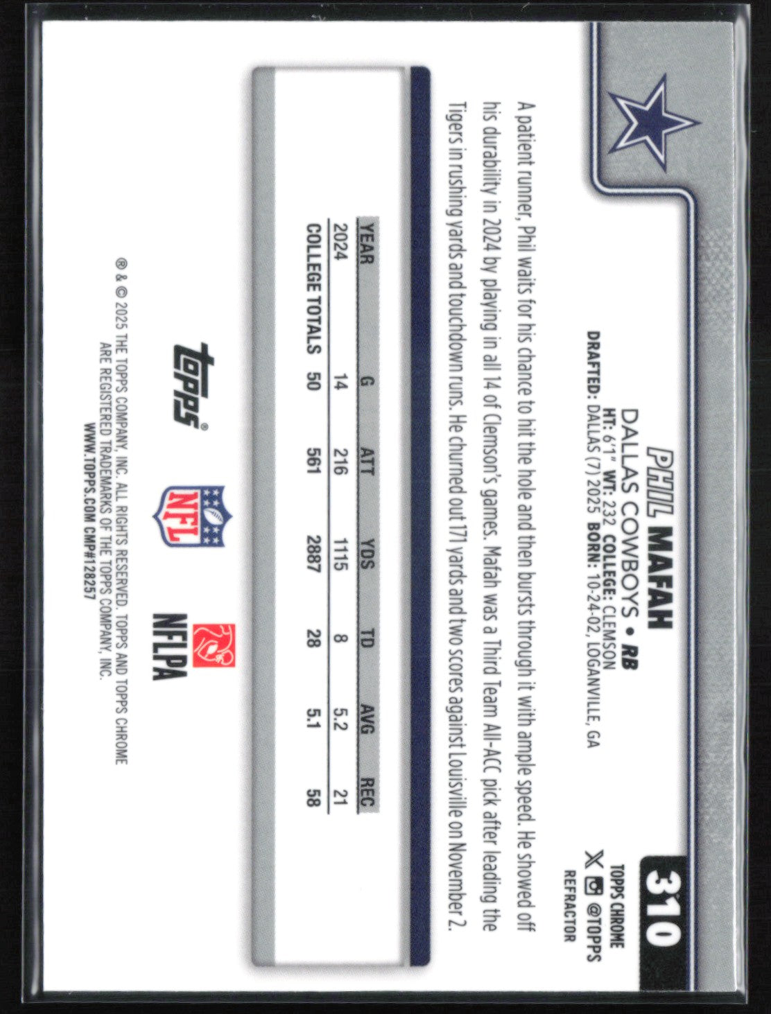Phil Mafah RC Refractor