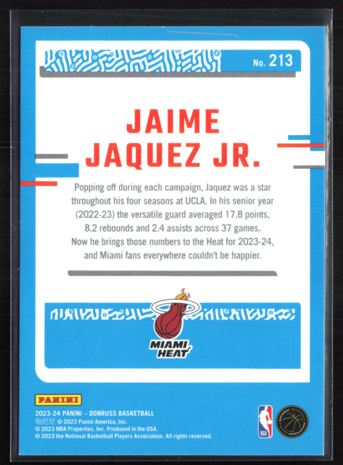 Jaime Jaquez Jr. RC Red