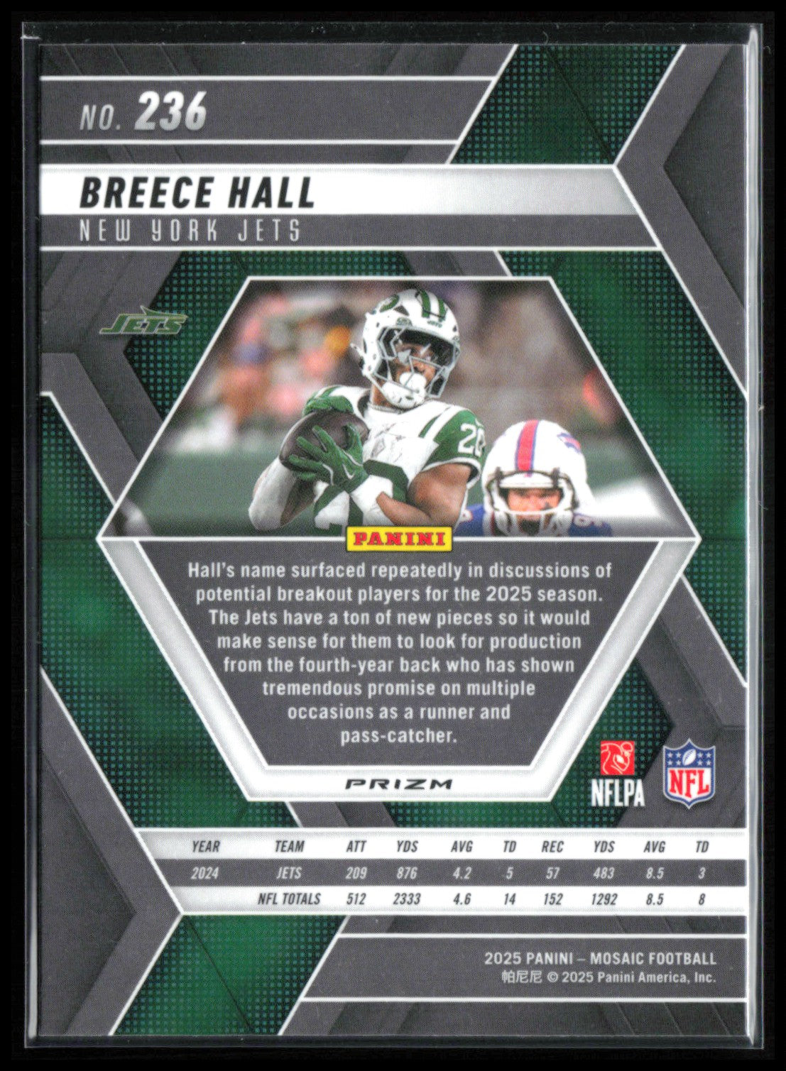Breece Hall Purple Scope