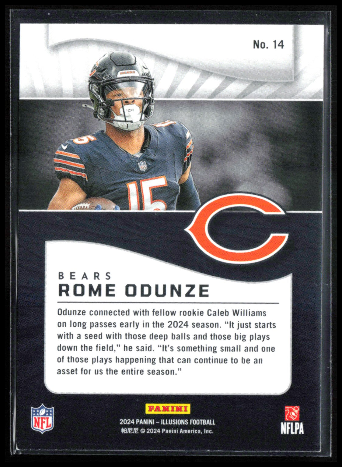 Rome Odunze RC