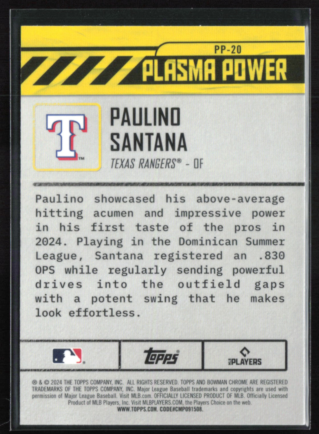 Paulino Santana Plasma Power