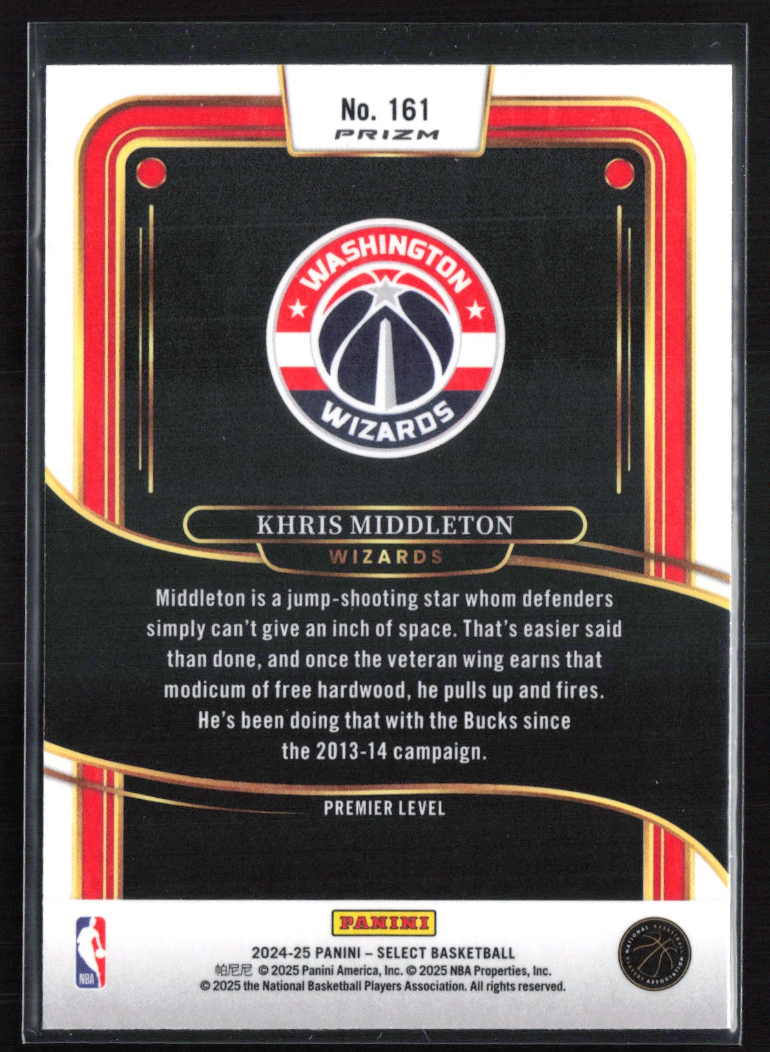 Khris Middleton Red Wave