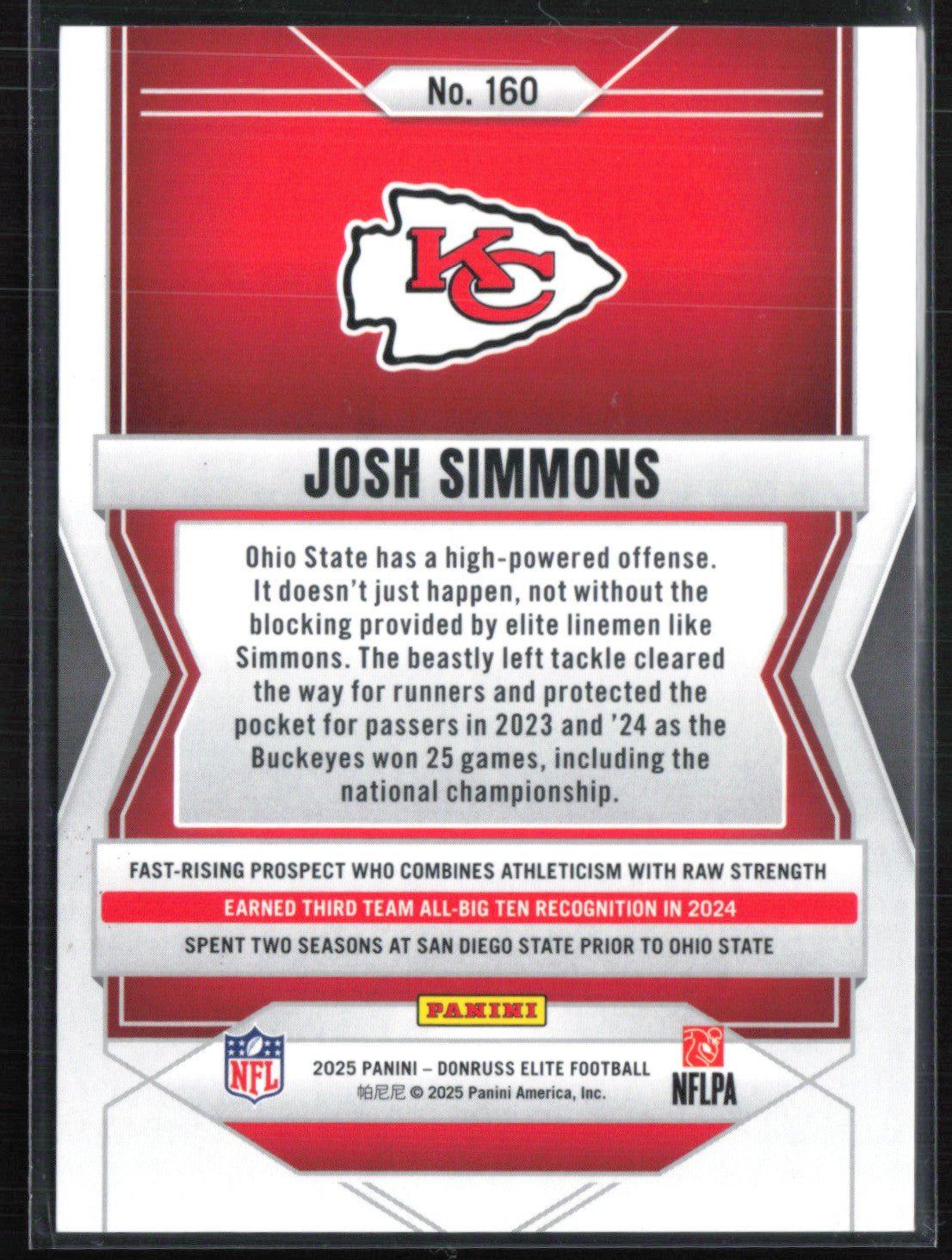 Josh Simmons RC /499