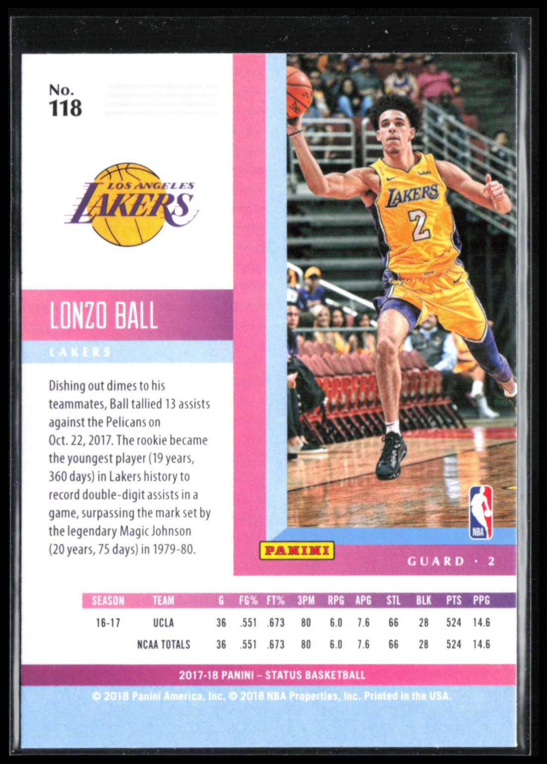 Lonzo Ball RC