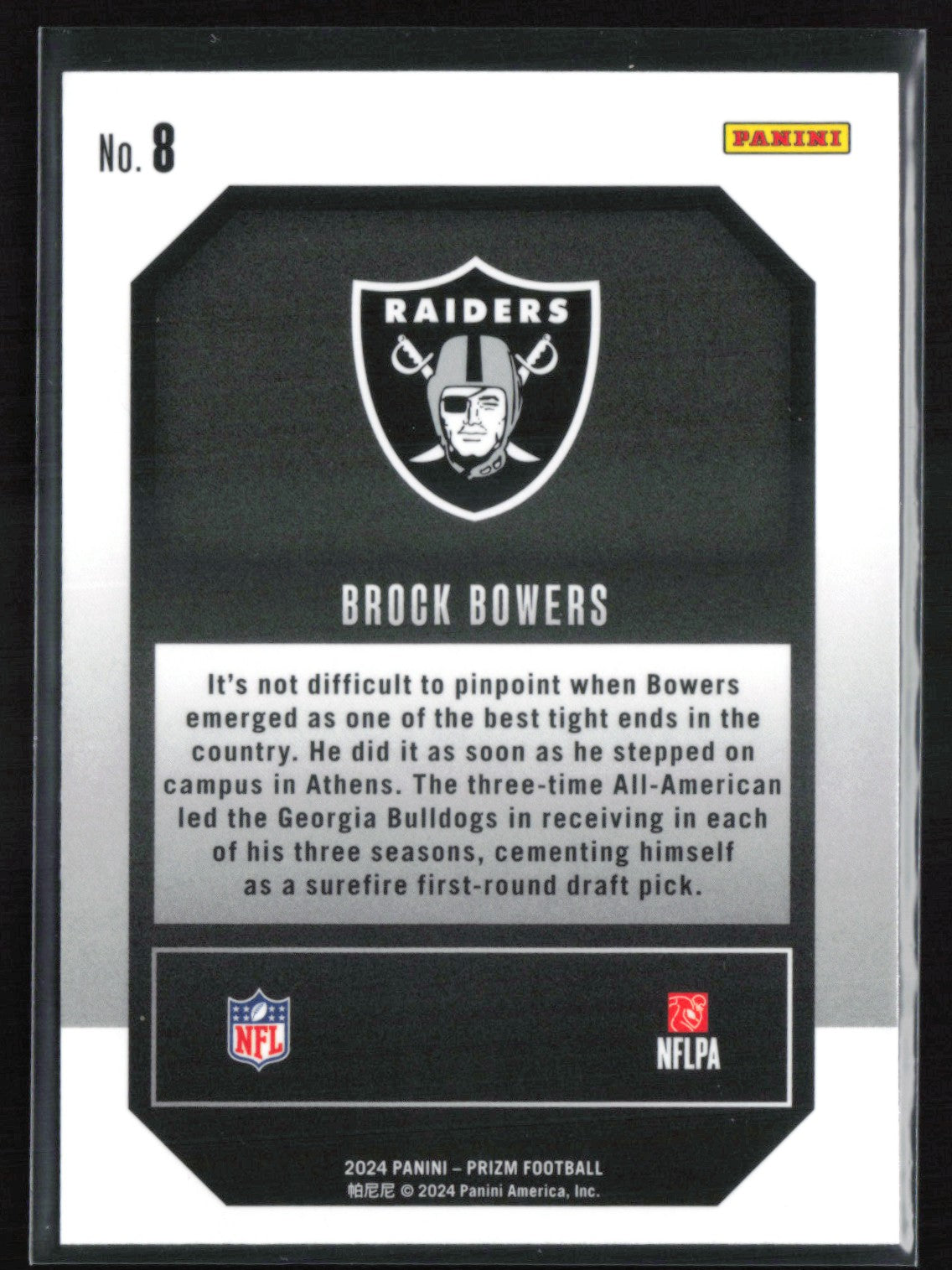 Brock Bowers RC Emergent