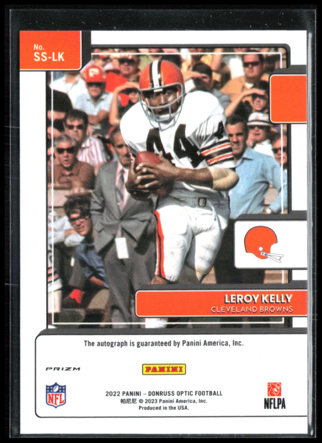 Leroy Kelly Auto Signature Series Holo