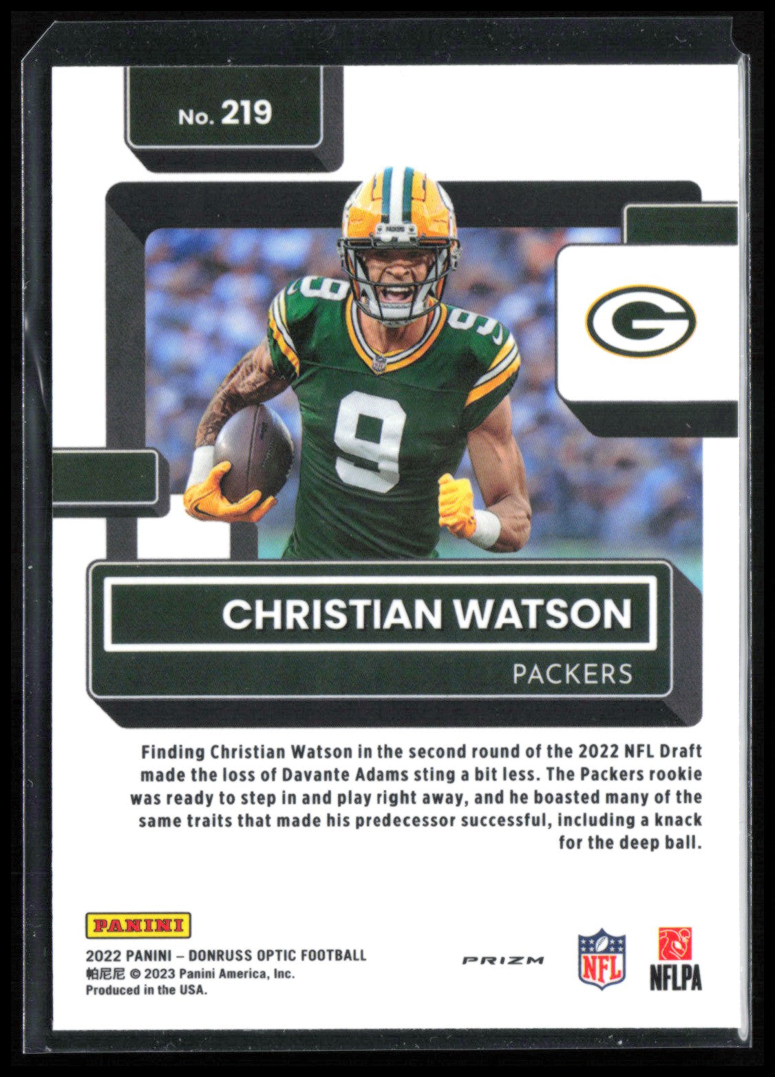 Christian Watson RC Red Hyper