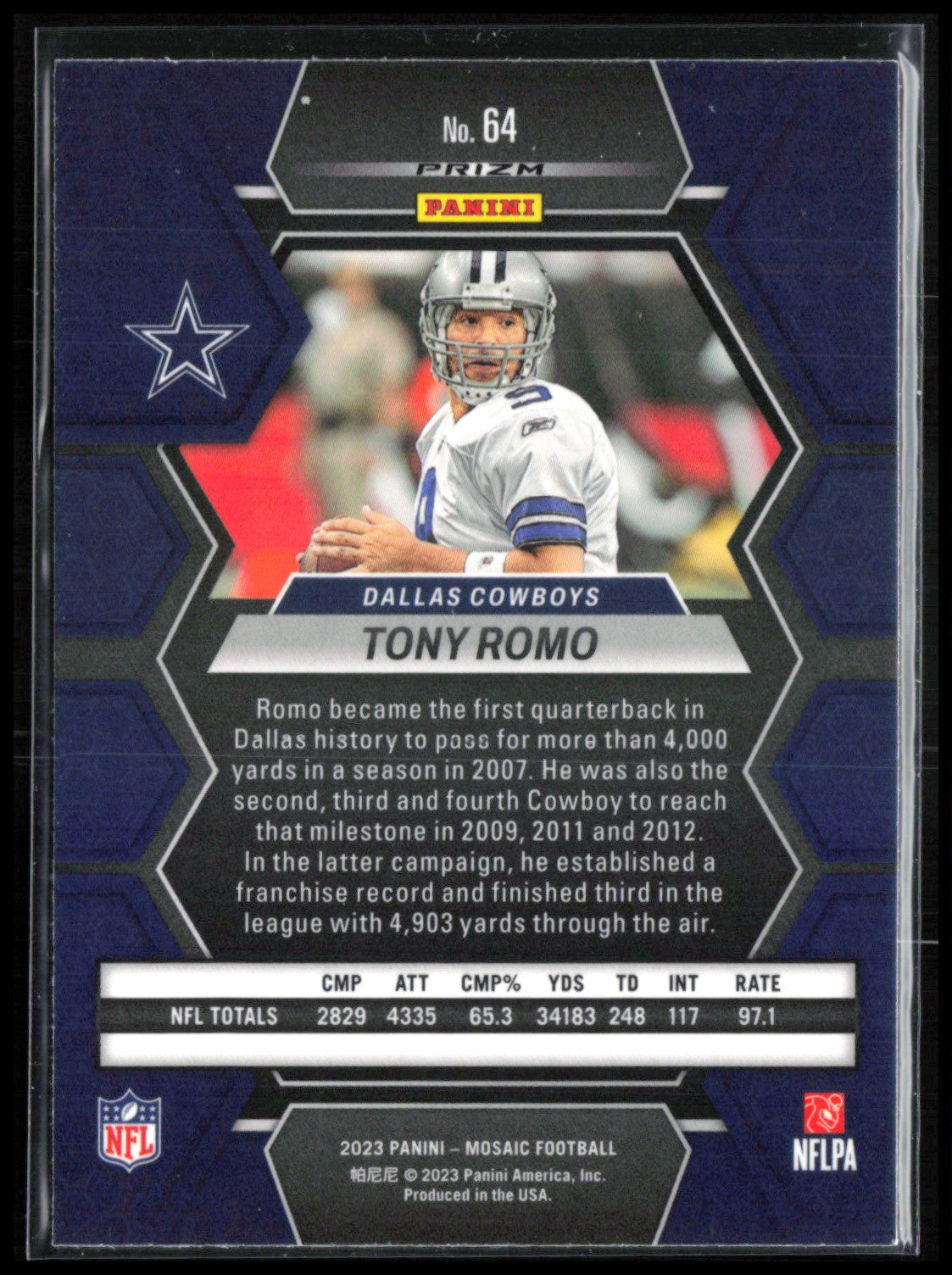 Tony Romo Reactive Yellow