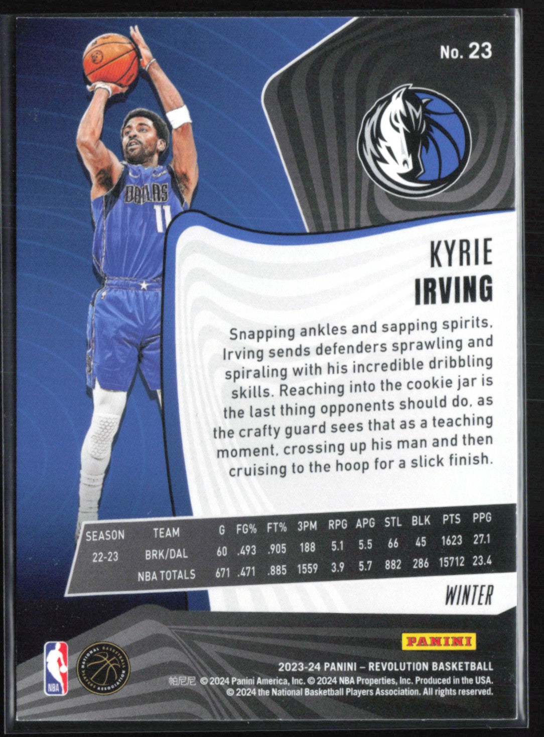 Kyrie Irving Winter Parallel