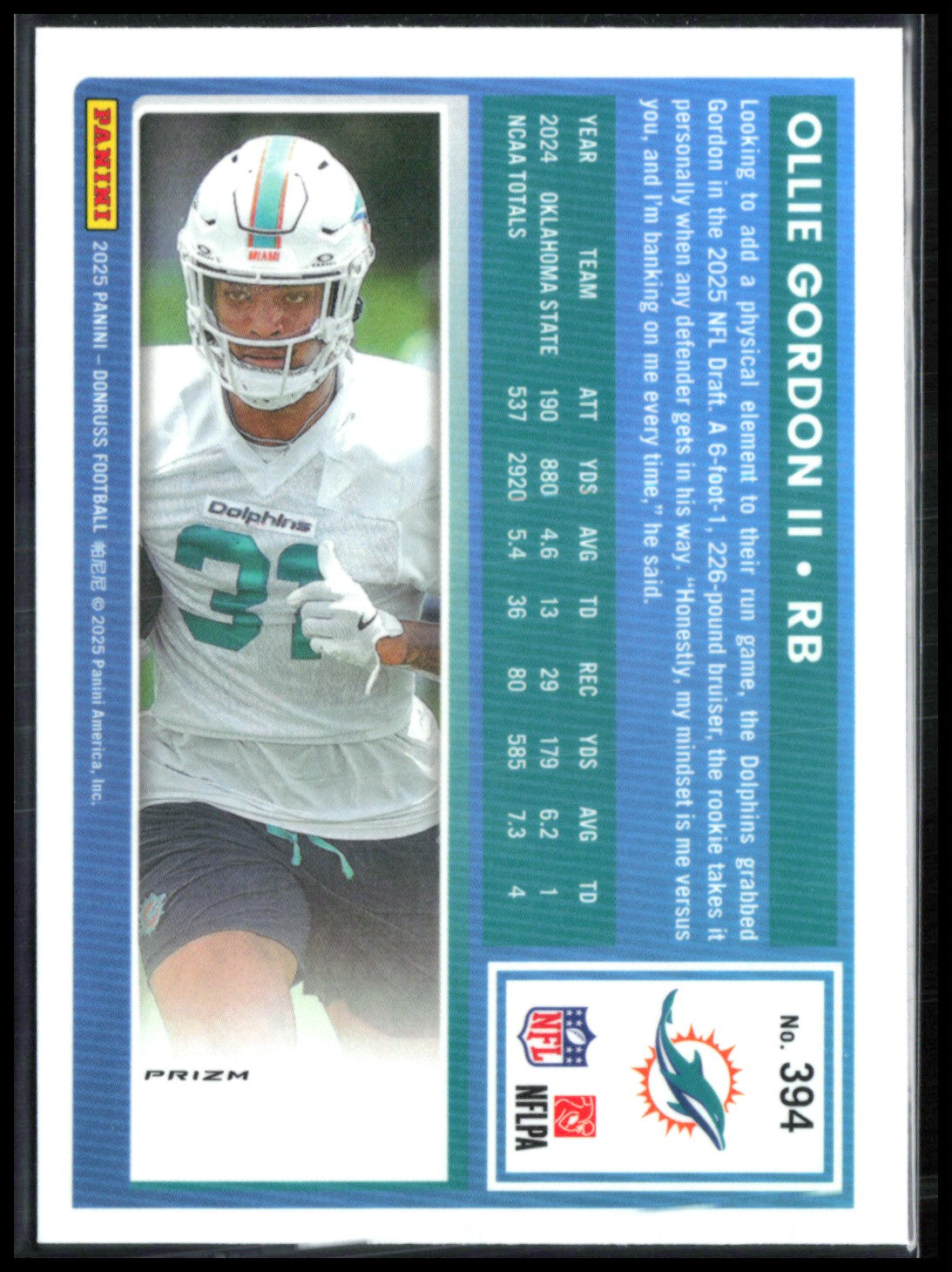 Ollie Gordon II RC Red Green Holo