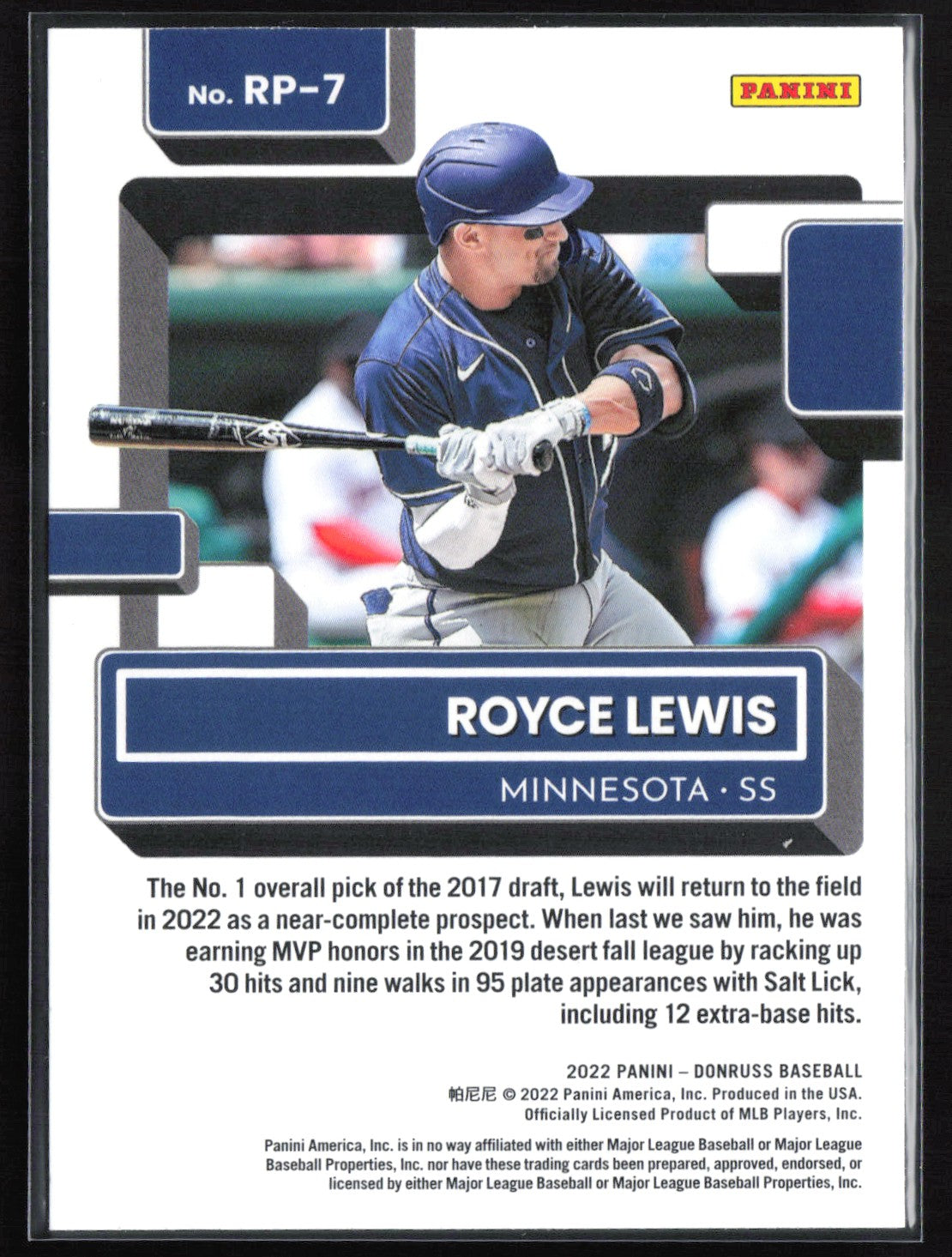 Royce Lewis Rated Prospect Rapture