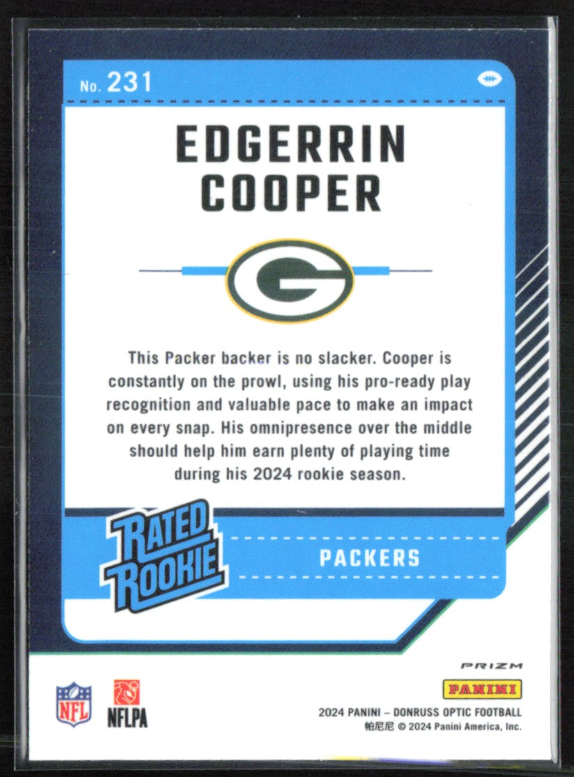 Edgerrin Cooper RC Purple Shock
