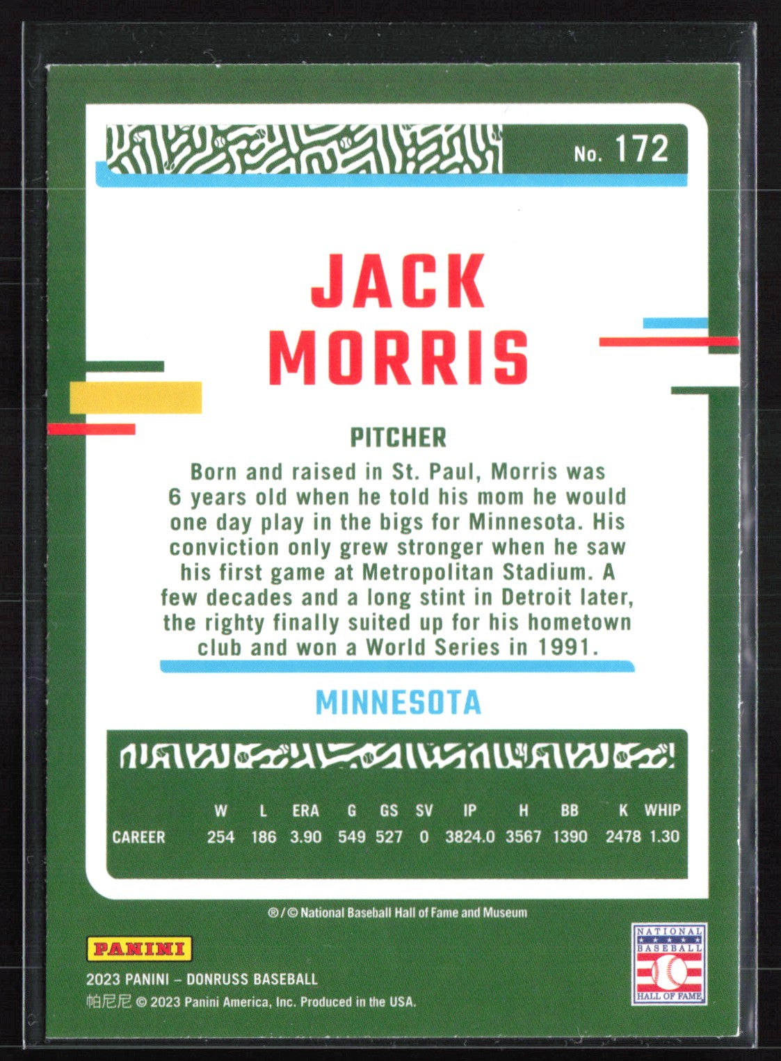Jack Morris Orange