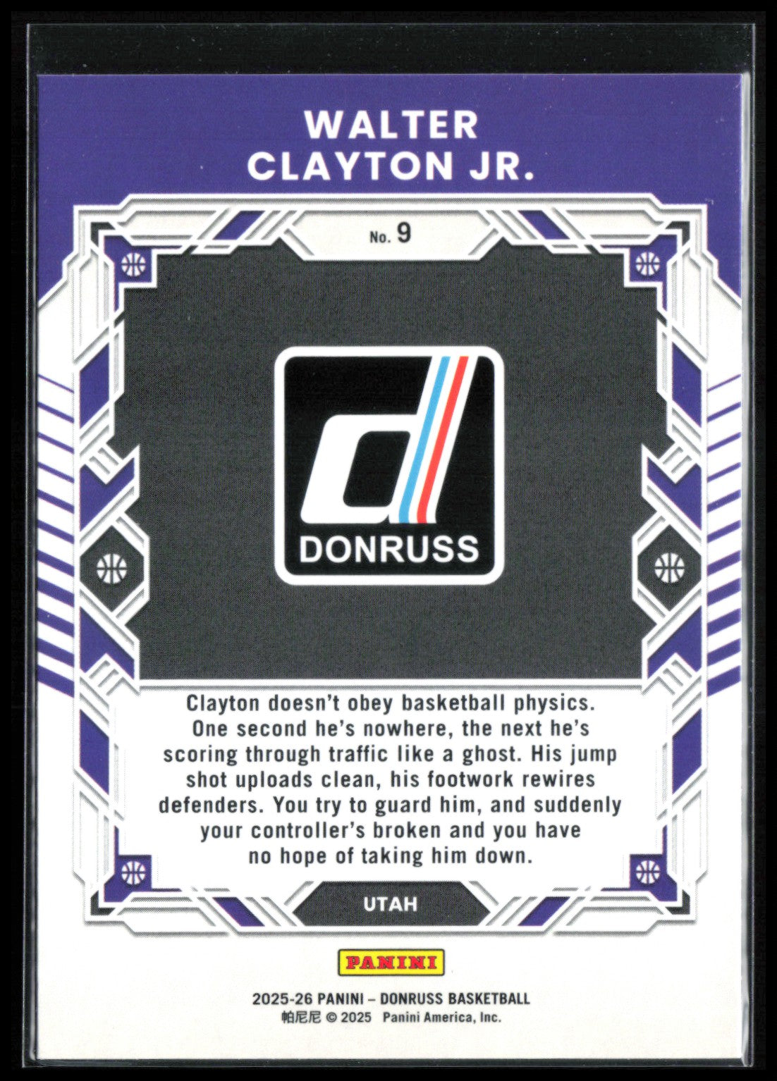 Walter Clayton Jr. RC