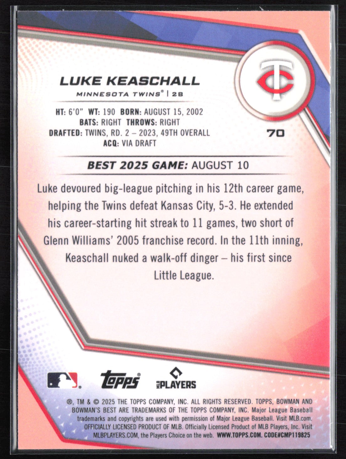 Luke Keaschall RC