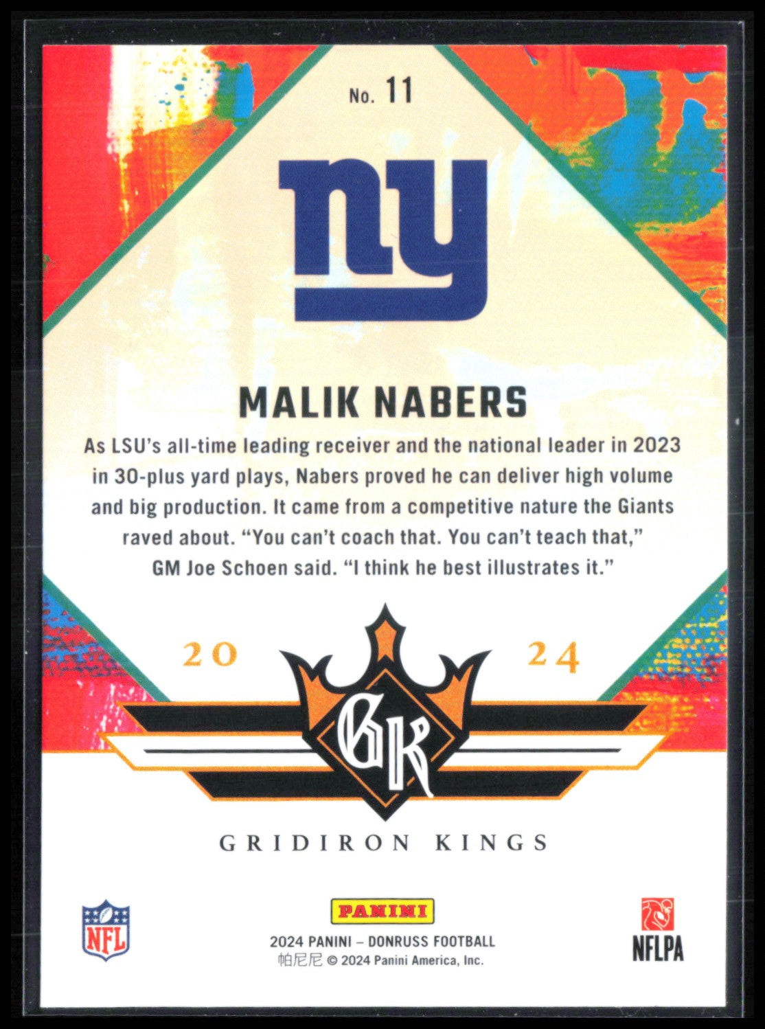 Malik Nabers RC