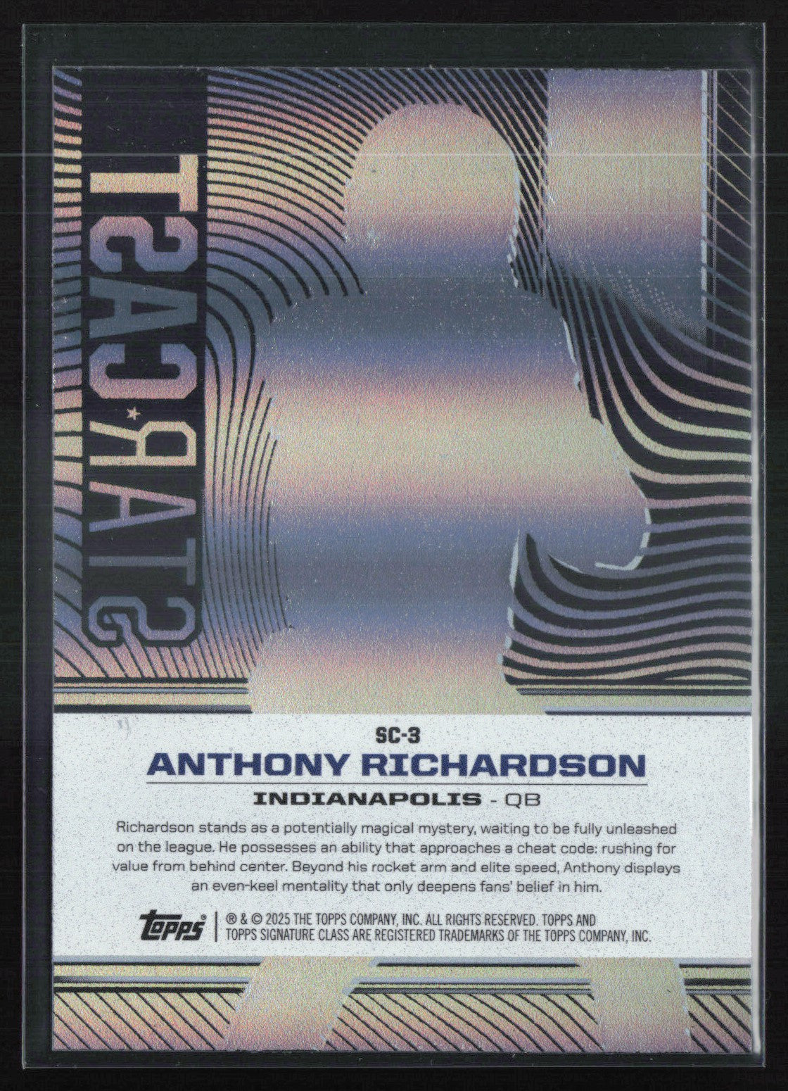 Anthony Richardson Star Cast