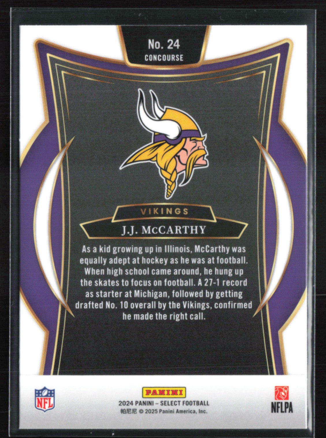 J.J. McCarthy RC