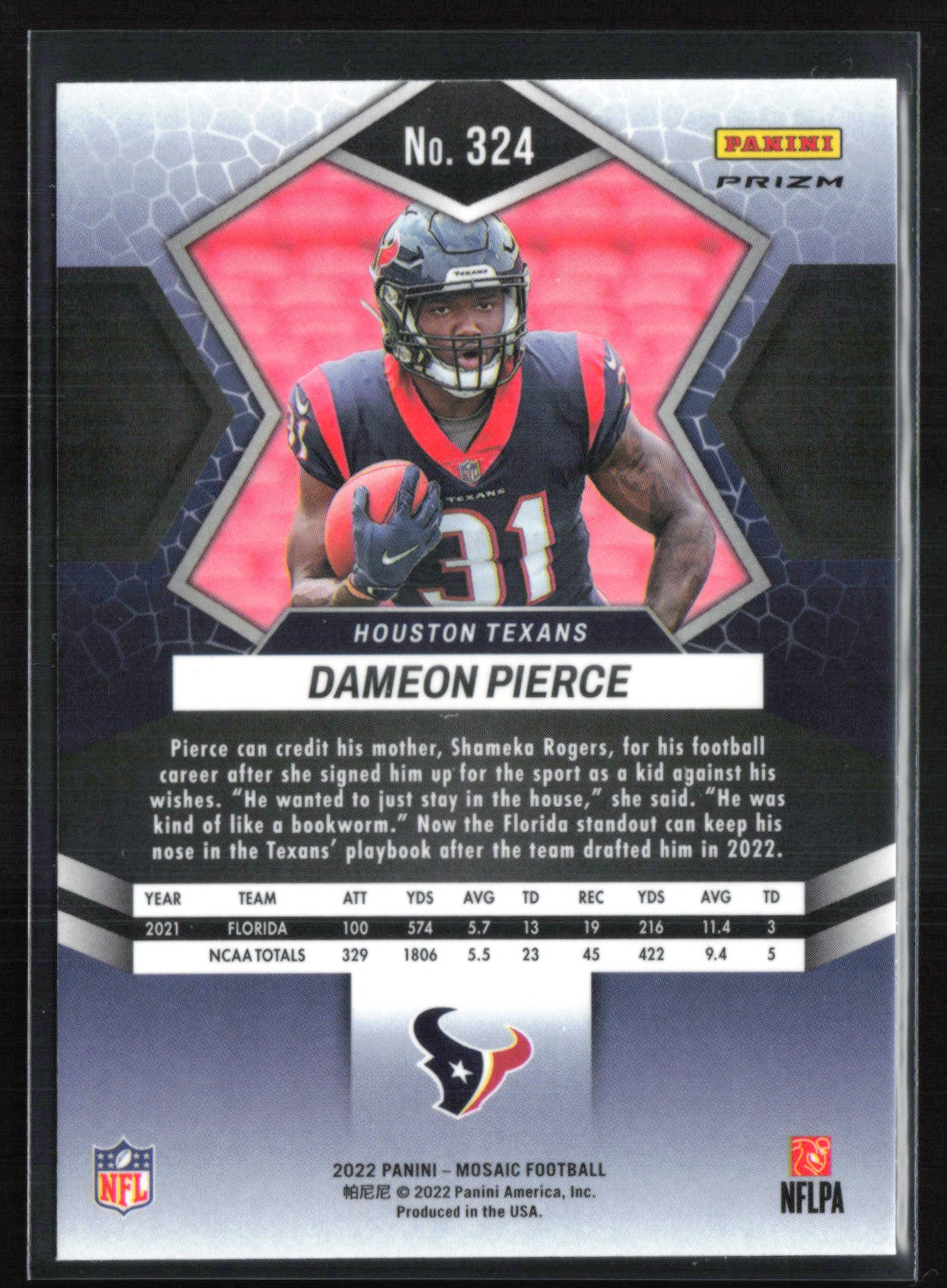 Dameon Pierce RC Holo