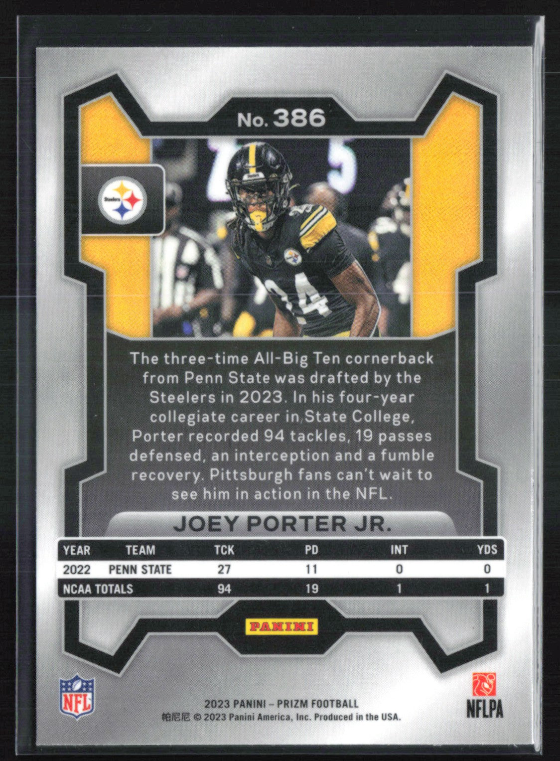 Joey Porter Jr. RC