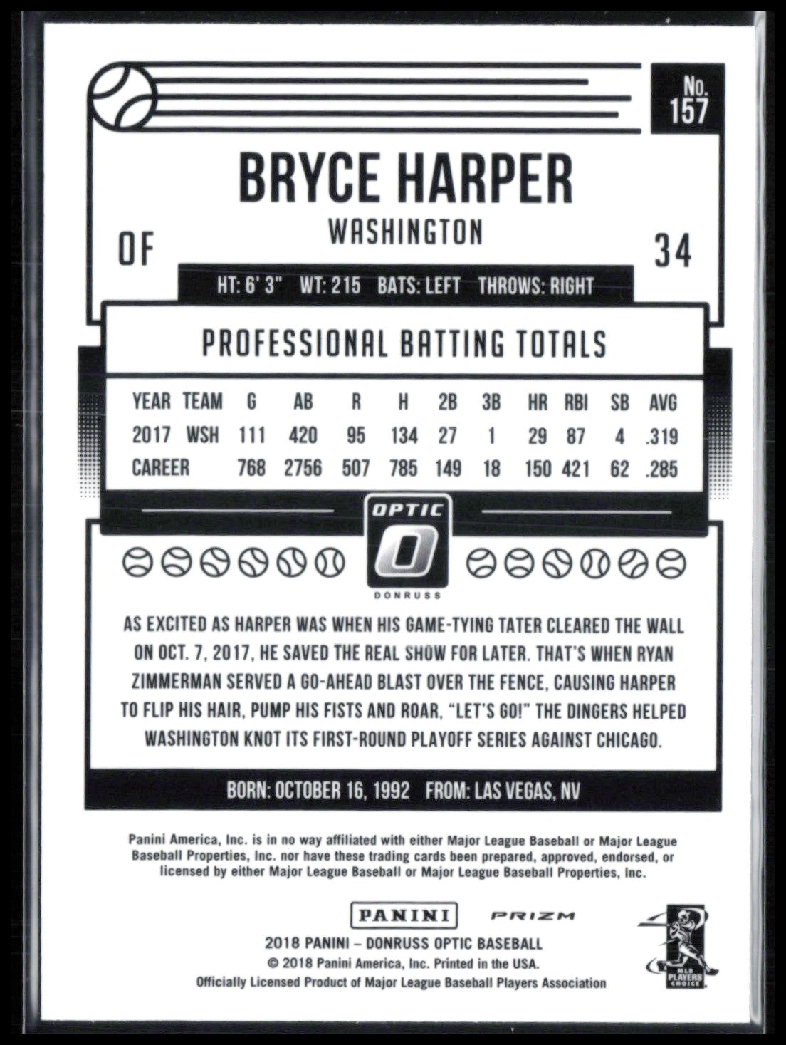 Bryce Harper Pink Holo