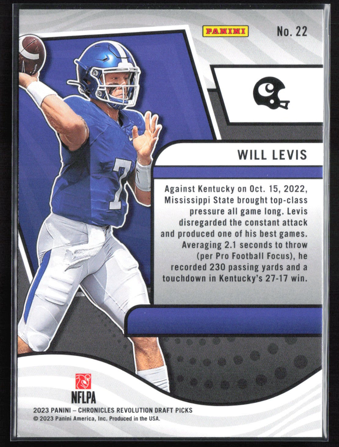 Will Levis RC